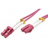 JUMPER DUPLEX OM4 LC-LC 20M (FUCSIA) 3mm