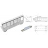 PLACA METALICA 6xRJ45 PARA CARRIL DIN KE