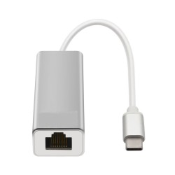 ADAPTADOR USB C M-RJ45 H BLANCO 15cm