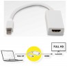 ADAPTADOR MINIDP M-HDMI H V.1.2 15cm BLA