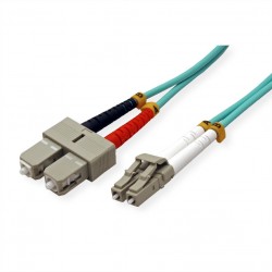 JUMPER DUPLEX OM3 SC-LC 3M (AQUA) 2,8mm