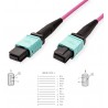JUMPER MPO OM4 12 FIBRAS H-H 3M Type A