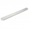 PANEL 19" 1U CIEGO COLOR GRIS RAL 7035