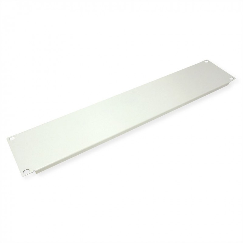 PANEL 19" 2U CIEGO COLOR GRIS RAL 7035