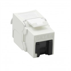 CONECTOR RJ45 HEMBRA UTP CAT6A CON G/POL