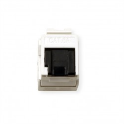 CONECTOR RJ45 HEMBRA UTP CAT6A CON G/POL