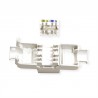 CONECTOR RJ45 HEMBRA UTP CAT6A CON G/POL