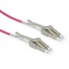 JUMPER DUPLEX MONO TUBO+TI OM4 LC-LC 10M