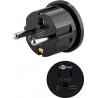 ADAPTADOR DE USA A EUROPA NEGRO CON TT