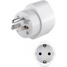 ADAPTADOR CORRIENTE EUROPA-USA CON TT BL