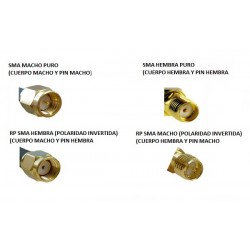 CONECTOR SMA MACHO RG58 LMR195 M PURO