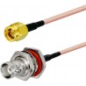 CABLE SMA MACHO-BNC HEMBRA RG316 30cm