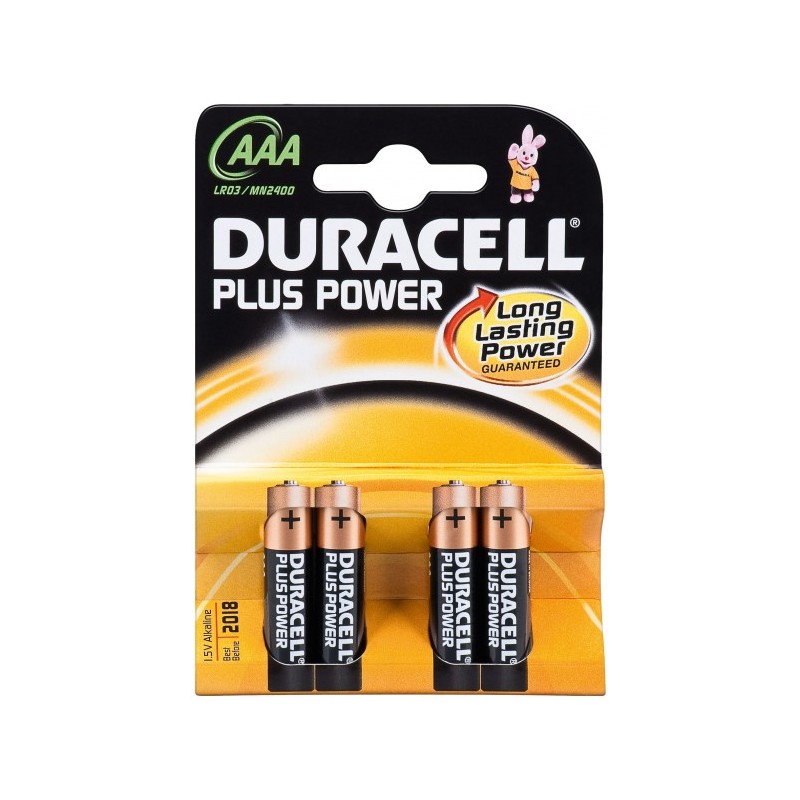 PACK 4U/ PILA LR03 ALKALINA AAA DURACELL
