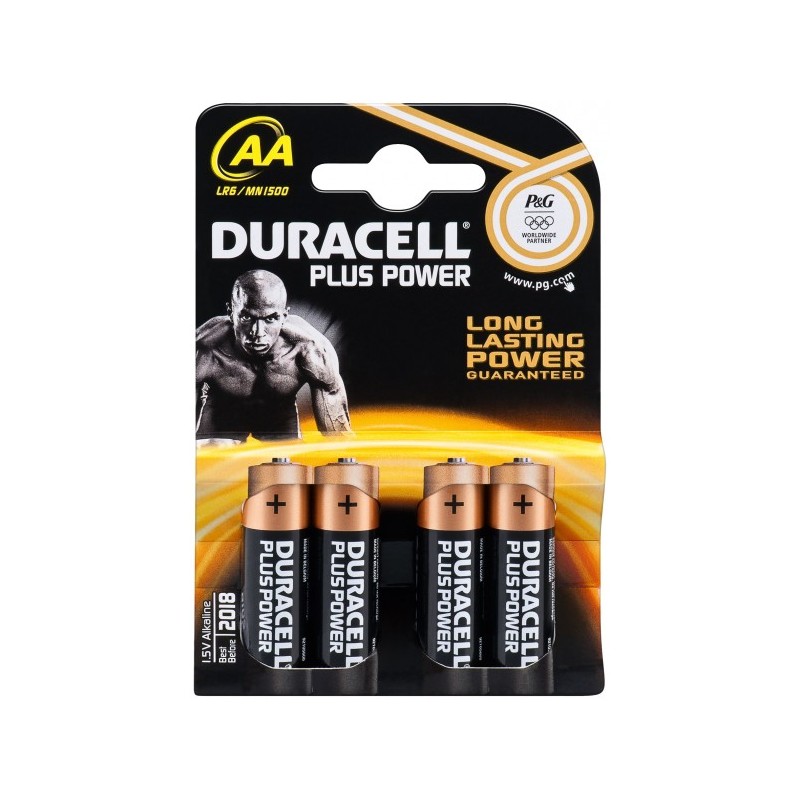 PACK 4U/ PILA LR6 ALKALINA AA DURACELL