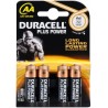 PACK 4U/ PILA LR6 ALKALINA AA DURACELL