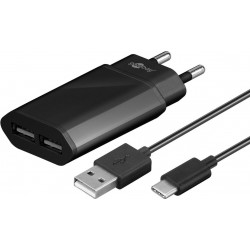 ALIMENTADOR 220V 2xUSB 2A...