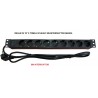REGLETA 19" 9 TOMAS SCHUKO SIN INTERRUPT