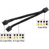 CABLE ADAPTADOR GPU 12H-2x6+2 Pines