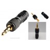 CONECTOR MINIJACK M 3,5mm ST ROSCADO Hic