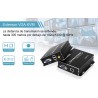 EXTENSOR VGA+USB POR UTP RJ45 hasta 300m