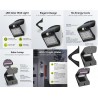 FOCO LED 1.5W 220lm IP65+SENSOR+SOLAR NG