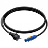 CABLE POWERCON IN-SCHUKO M 1,5M PVC3x1,5