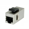 DOBLE HEMBRA RJ45 FTP CAT6 PANEL KEYSTON
