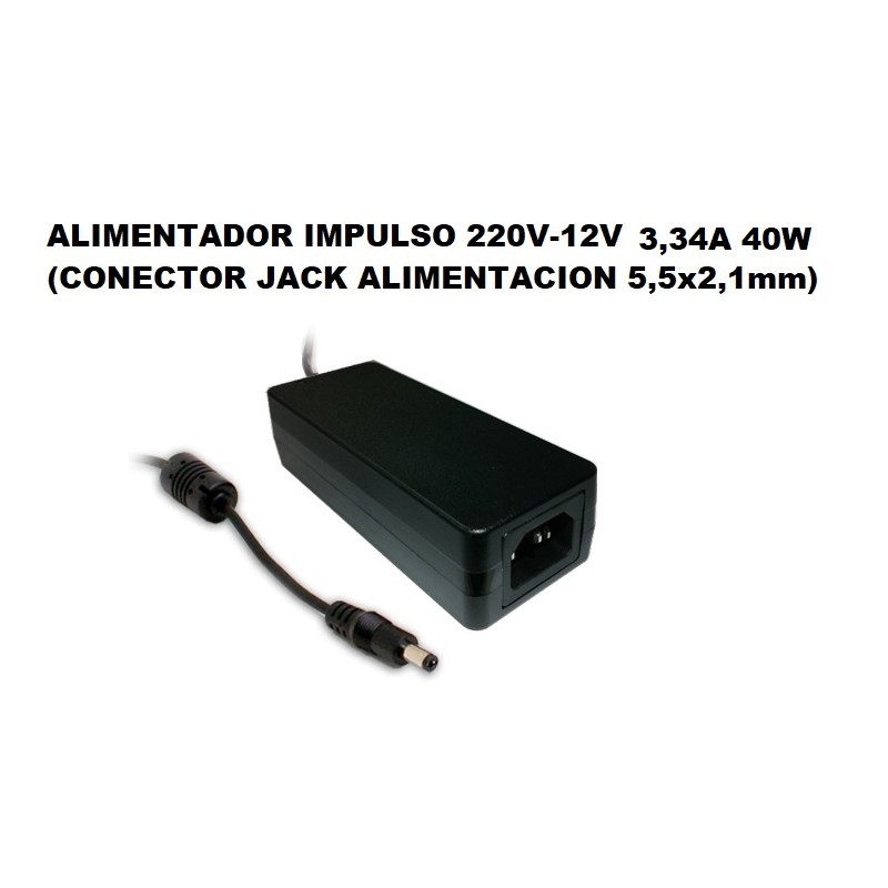 ALIMENTADOR IMPULSO 220V-12V 3,34A 40W