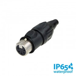 CONECTOR XLR5 HEMBRA AEREO IP65 NEUTRIK
