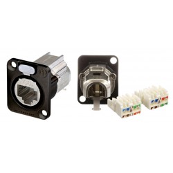 CONECTOR RJ45 HEMBRA FTPCAT6a PANELNEUTR