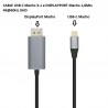 CABLE USB C M-DISPLAYPORT M 1,8M 4K@60Hz