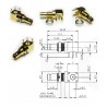 CONECTOR 1.0/2.3 HEMBRA CIRCUITO IMPRESO