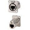 CONECTOR RJ45 DOBLE H CAT6APANEL NEUTRIK