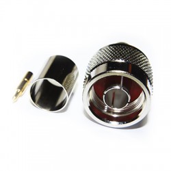 CONECTOR N MACHO RG214...