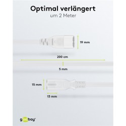 CABLE ALIMENTACION FORMA 8 M-H C7-C8 2M