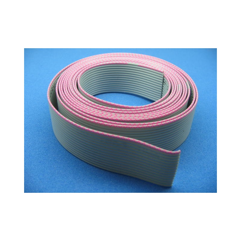 CABLE PLANO 16 VIAS GRIS Paso 1,27mm