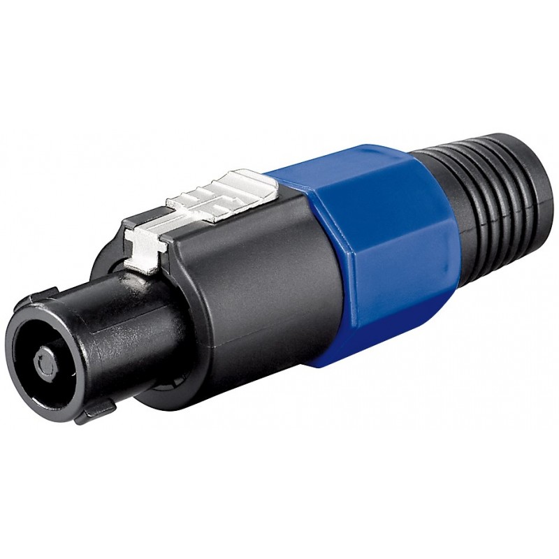 SPEAKON HEMBRA AEREO 4 POLOS NEGRO G/L