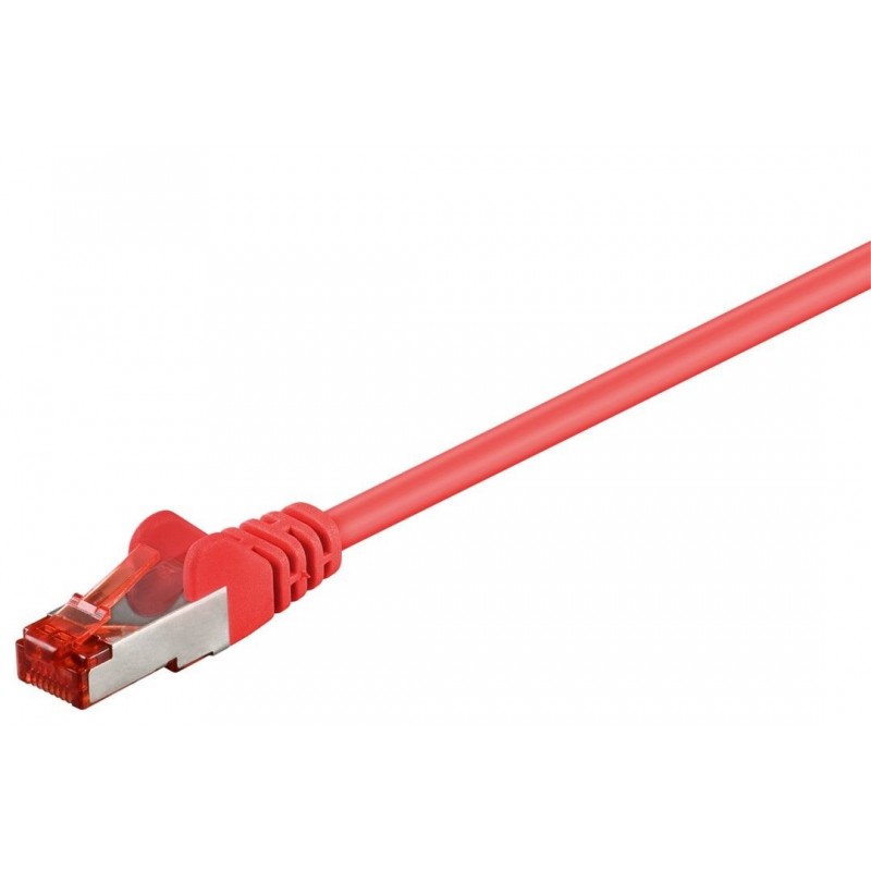 CABLE SFTP CAT6 RJ45 M-M 7,5M ROJO