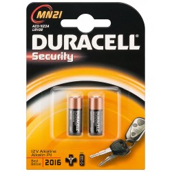 PILA ALKALINA 12V LR23 DURACELL PACK 2u/
