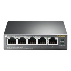 SWITCH POE 4 PUERTOS + 1 PUERTOS UPLINK