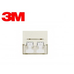 MODULO 45x45 2xRJ45 SIN...