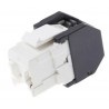 CONECTOR RJ45 HEMBRA UTP CAT5E BLANCO