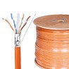 CABLE FTP CAT6 FLEXIBLE NARANJA LSZH