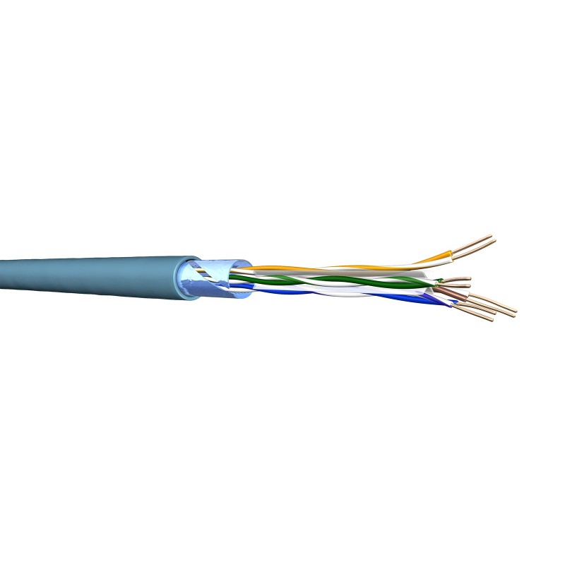 CABLE U/FTP CAT6A RIGIDO AZUL LSZH Dca