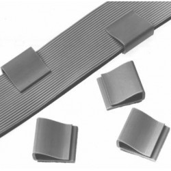 CABLE CLAM BASE ADHESIVA PLANA 25,4mm GR
