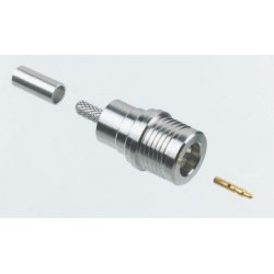 CONECTOR QMA MACHO RG58 LMR195 AEREO