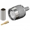 CONECTOR TNC MACHO RG58 CRIMPAR