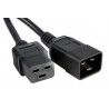CABLE ALIMENTACION C19 H-C20 M 2M NEGRO