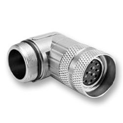 CONECTOR AMPHENOL 12P TIPO "E" CODO 90º