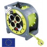 ENROLLADOR ALARGADOR 15m 4xSchuko C/I+LE